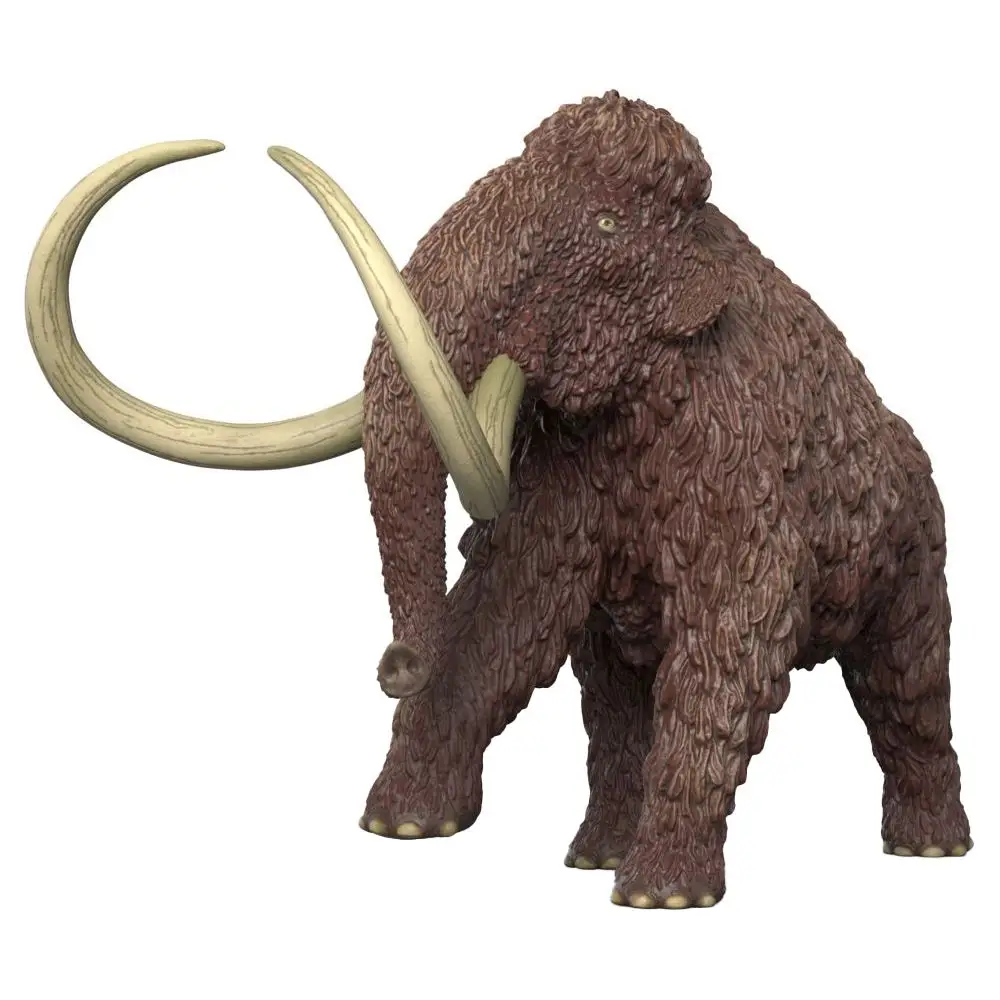Figura de mamut lanudo prehistórico Schleich con grandes colmillos 15053