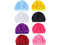 8 Pièces Garçon Fille Élastique Lot De Sombreros De Protection Para Cheveux Confortable Y Respira...