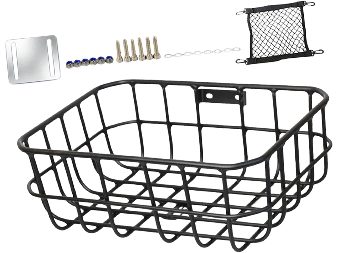 Portaequipajes Delantero Para Bicicleta Harilla, Cesta De Almacenamiento Práctica Funcional, Accesorio