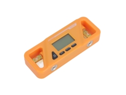 Nivel digital inclinómetro con base magnética, medidor de ángulo para madera, reparaciones, automóviles, blanco | Sin marca