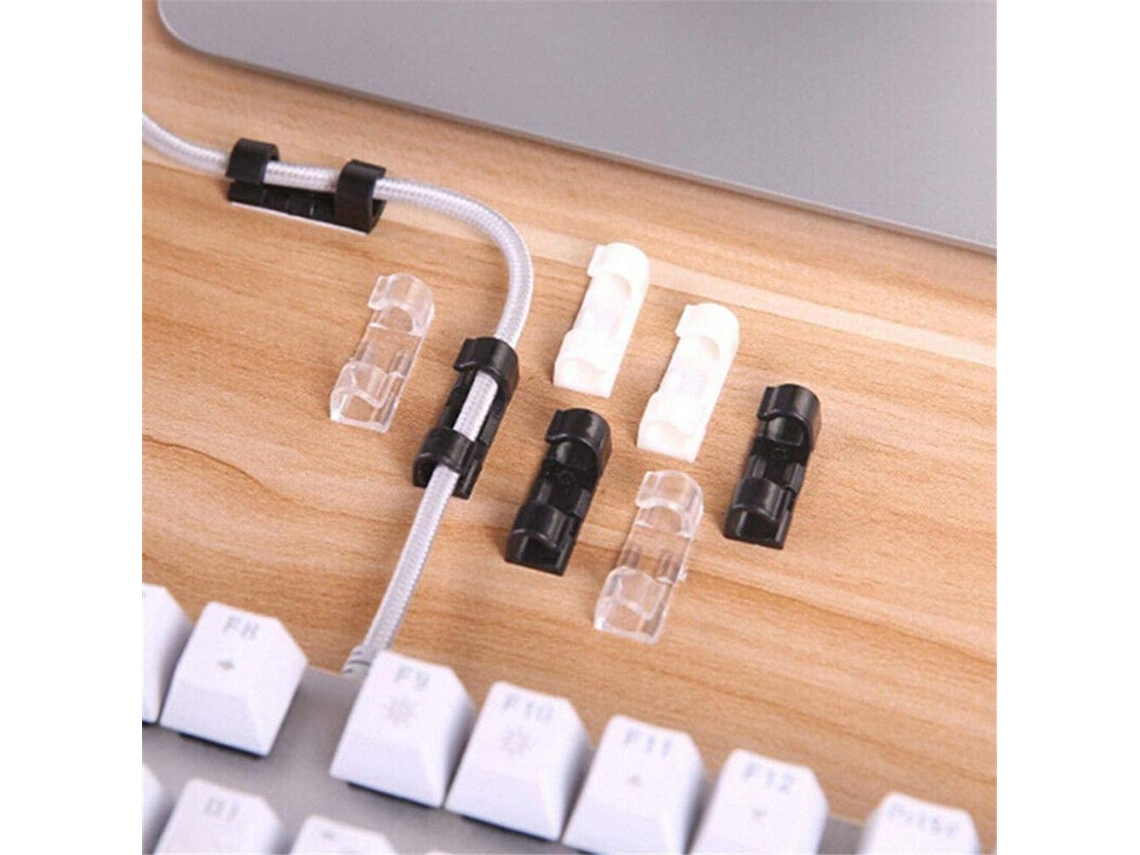 Pinzas Adhesivas Para Cables 40 Piezas Para Gestión De Cables