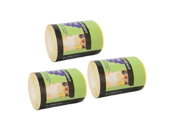 Rollo De Papel De Lija De 3 Piezas, Grano 60, De Óxido De Aluminio Cerámico Para Pulir Y Lijar Superficies Planas, Muebles, Madera Y Plástico.