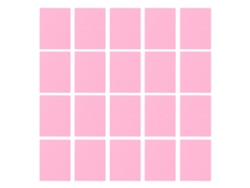 Soportes de Espuma Rectangulares Flotantes para Tubos de Centrífuga 50ml 4 Huecos Rosa 20 Unidades