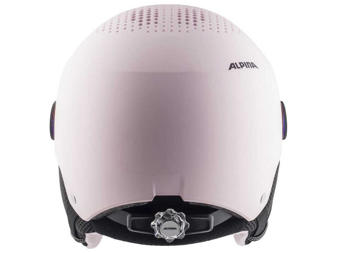 Casco ALPINA SNOW Capacete Zupo Visor Q-lite Rosa 54-58 cm