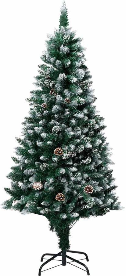 Árbol de Navidad VIDAXL (PVC - Acero - 180 cm)