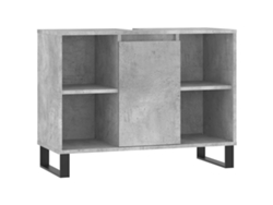 Mueble de baño en derivados de madera Gris Cemento MAISON EXCLUSIVE (80x33x60 cm)