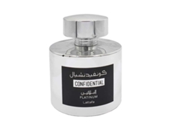 Perfume Confidential Platinum 100ml, Eau De Parfum Unisex, Fragancia Oriental Árabe, Edp Mujer Y Hombre, Attar Halal. Plaza de negocios