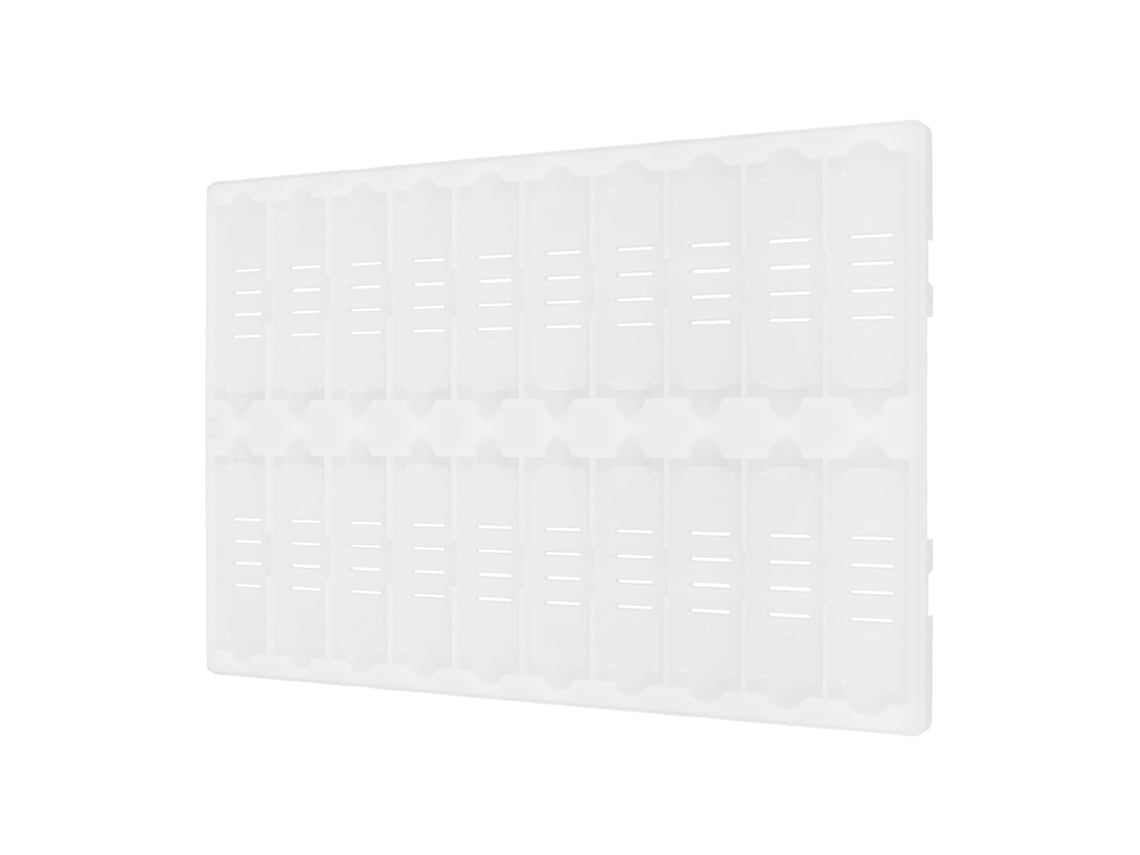 Suporte De Plástico Para 20 Lâminas De Microscópio