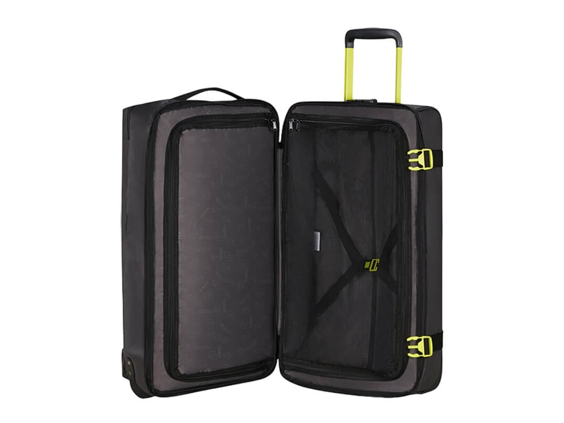Bolsa de viaje American Tourister 68 cm 2r Coated Urban Track negro/lima