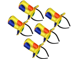 Diademas Pequeñas De Fieltro Con Forma De Sombrero De Payaso: Un Accesorio De Disfraz Divertido Y Elegante.