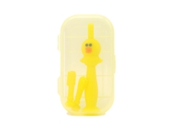 Cepillo De Dientes De Silicona Para Bebés Con Ventosa, Cerdas Suaves, Para Entrenamiento Infantil.