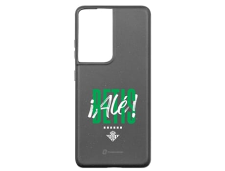 Funda Móvil Ultra Oficial Real Betis Fc Compostable para Samsung Galaxy S21 Ultra PHONECASES3D