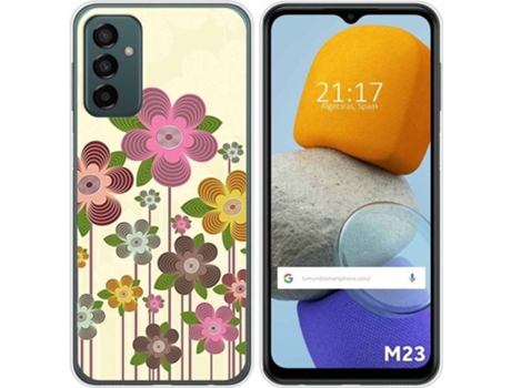 Carcasa para Samsung Galaxy M23 5G TUMUNDOSMARTPHONE Dibujos Primavera En Flor Multicolor