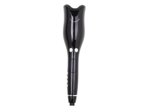 Rizador de vapor eléctrico automático con pantalla digital LEDNegro Bisbisous AUJEZON