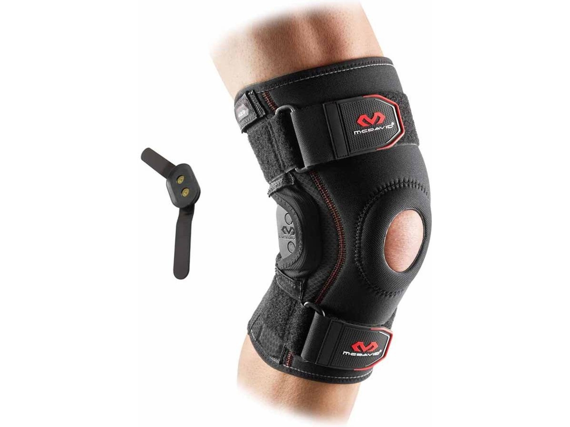 Rodilleras MC DAVID Brace With Polycentric Hinges Negro (M)