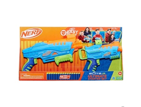 NERF Elite Jr Ultimate Starter Set (Edad Mínima Recomendada: 6 años)