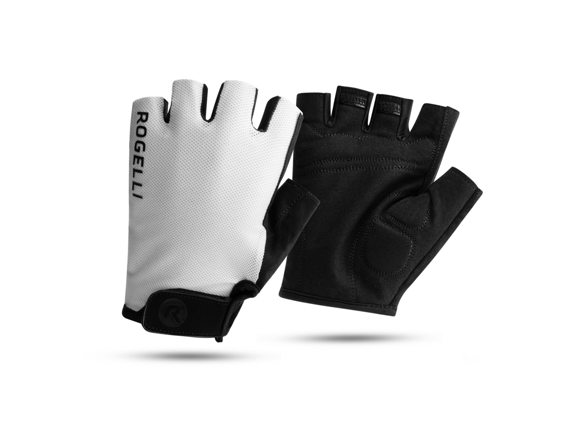 Guantes Core para Ciclismo de Hombre ROGELLI (XL - Poliéster - Blanco)