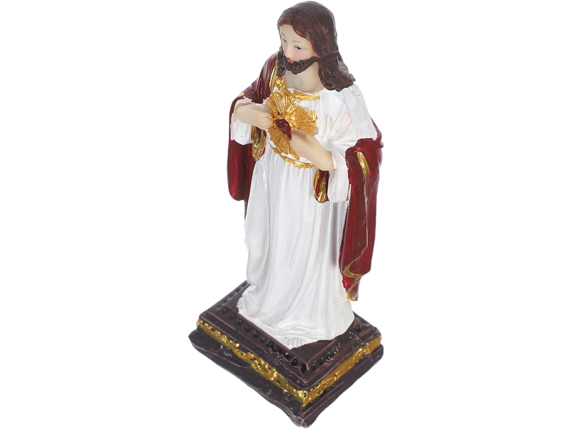 Estatua De Resina Del Santo Padre, Figura Pequeña, Figura Religiosa Para Decoración De Interiores Y Exteriores.