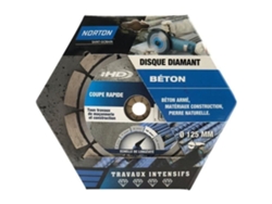 Disco Diamantado Constructivo Intensivo Norton 125 Ihd