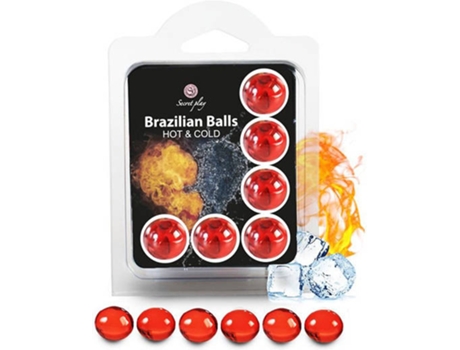 Estimulador SECRET PLAY Brasileras Efecto Calor y Frio