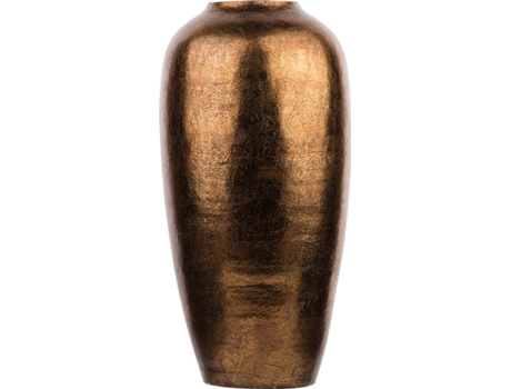 Jarrón Lorca Brilhante (Dorado - Terracota -27x27x48 cm)