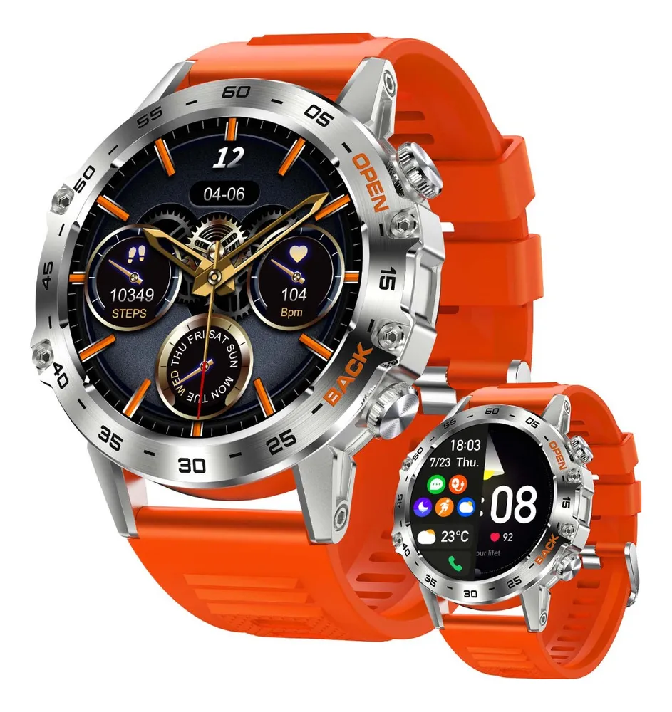 Reloj inteligente Vayotoy para hombre con control de la frecuencia cardíaca