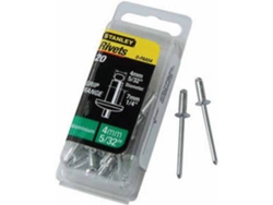 Juego 25 Remaches STANLEY Aluminio 3x3mm