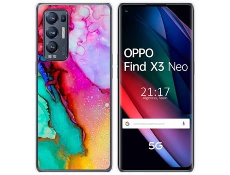 Carcasa Oppo Find X3 Neo TUMUNDOSMARTPHONE Dibujos
