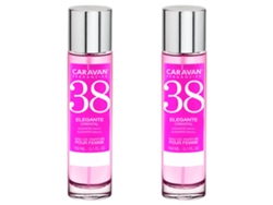 Set de 2 perfume de mujer nº38 150 ml CARAVAN