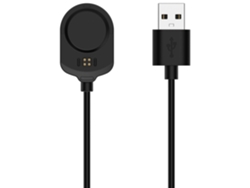 Cargador USB de 1 m para Garmin Marq2 Golfer, color negro.