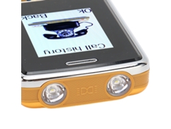 Telefone Celular G699 2g Gsm Desbloqueado Dual Sim Botão Grande Alto Volume Para Idosos Bateria 2800mah Ouro