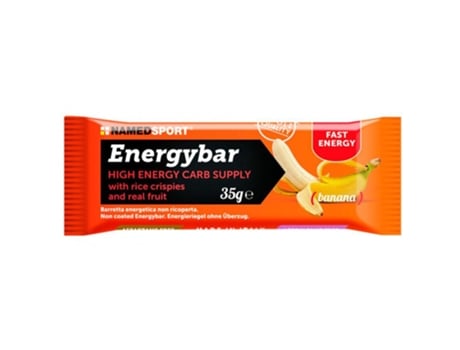 Barrita Energética NAMEDSPORT Energybar Banana (35g)