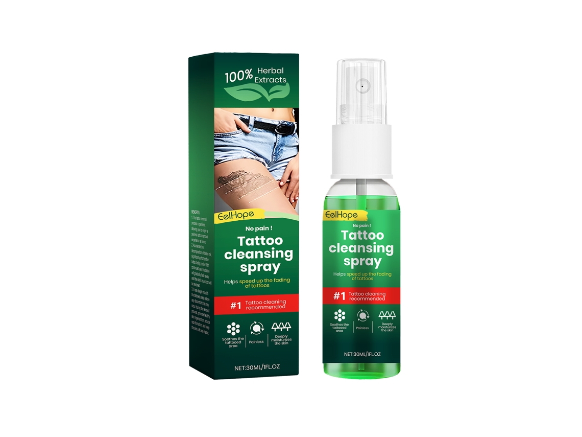 Spray eficaz para la eliminación segura de tatuajes