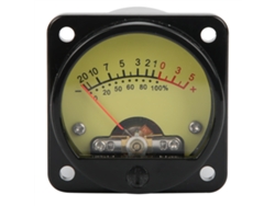 Medidor Vu De Tubo Amplificador De 45 Mm Con Retroiluminación Y Placa Controladora Ts-45-y Para Amplificadores De 5w A 60w.