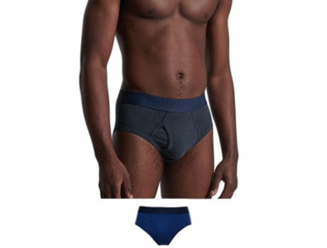 Juego de Bragas para Hombre SUPERDRY (XL - Algodón - Multicolor)