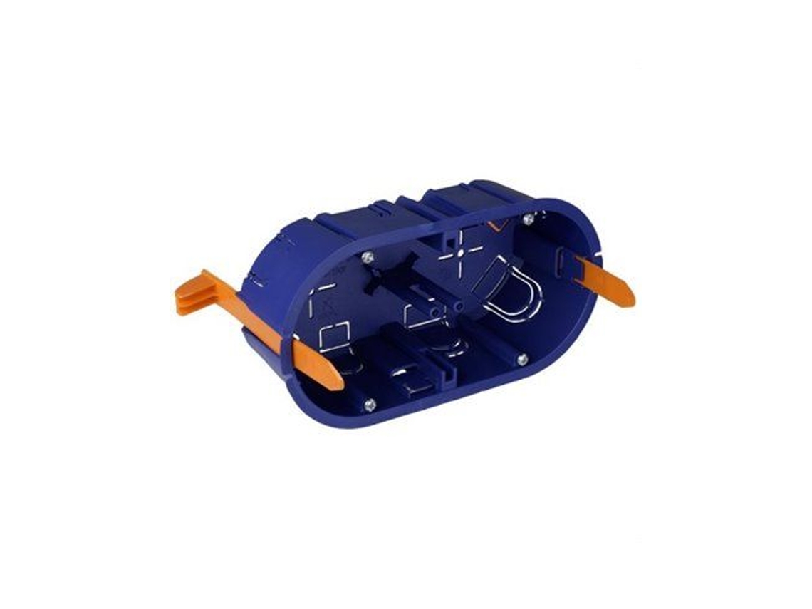 Caja Mecanismos Empotrar Tabique Hueco 2 Elementos 139x68x46mm