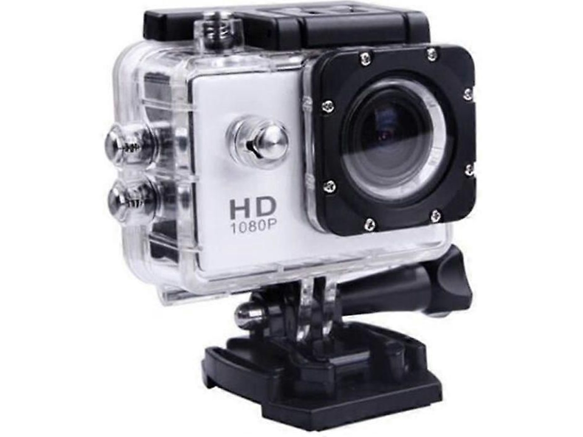 Mini cámara Full HD 1080p resistente al agua, tipo GoPro, TAISHENGDA
