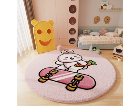 Alfombras de Salón Dormitorio para Decoración del Hogar - 100x100cm - Patrón 2119