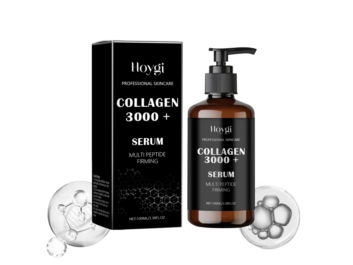 Sérum antiarrugas con ácido hialurónico, con efecto antiedad.