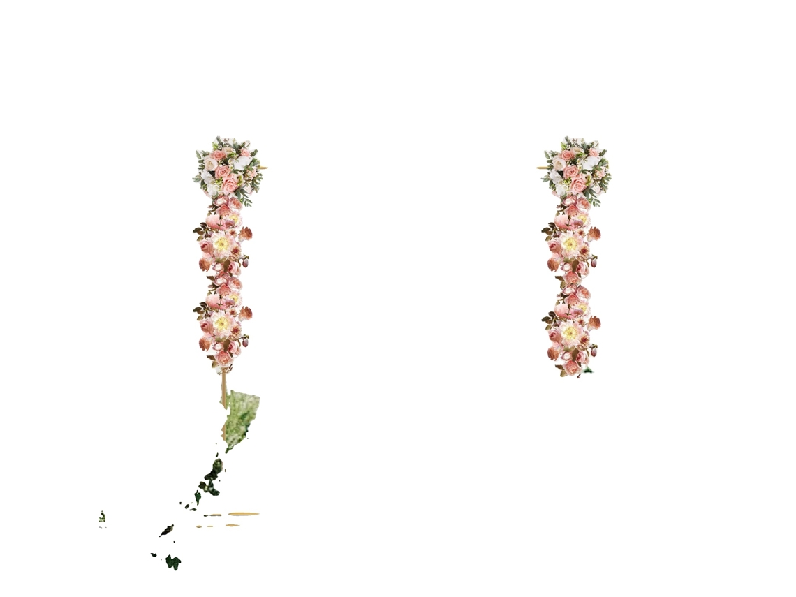 Arco de boda, estructura metálica de 22,1 m, fácil de decorar, L OEM