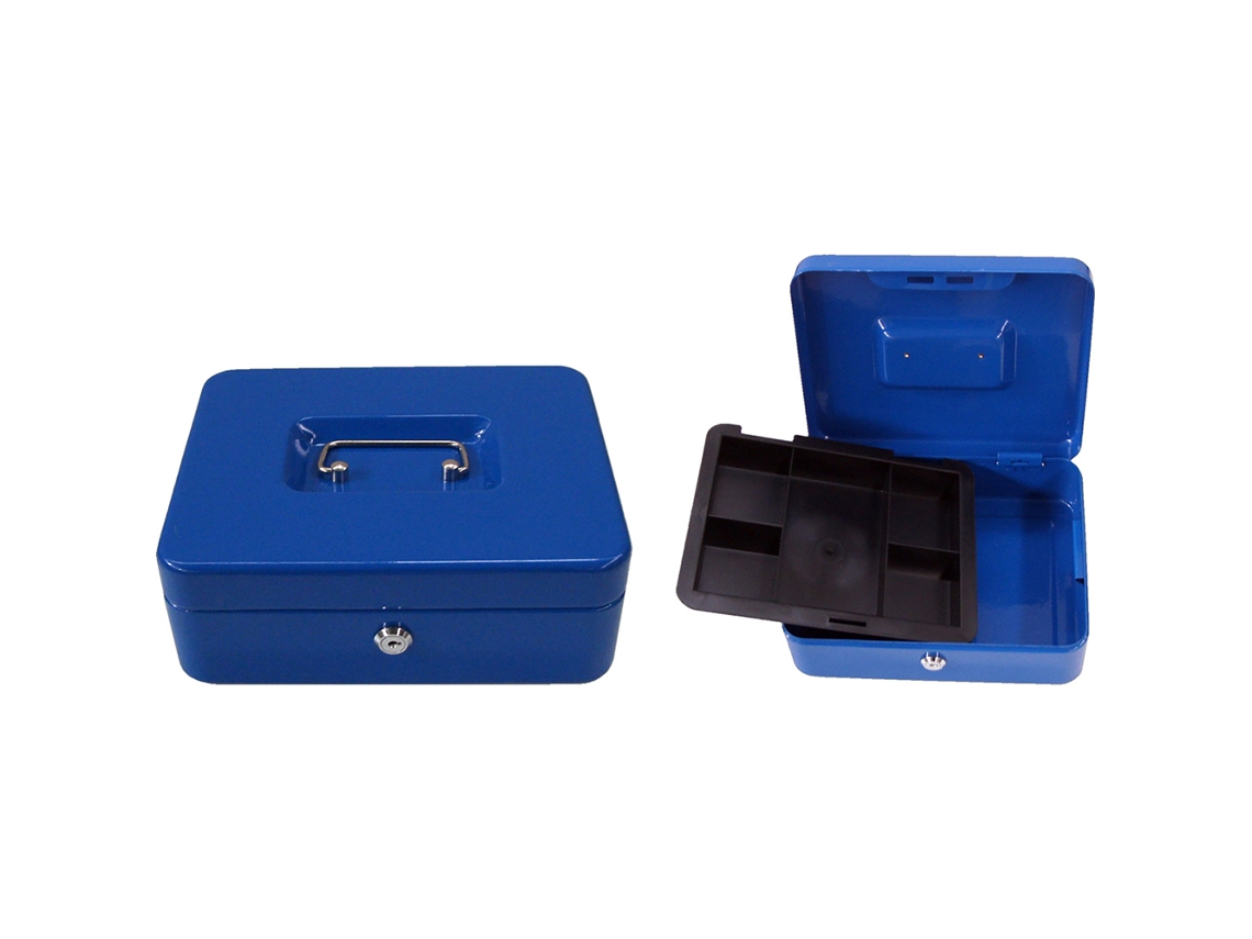 Caja monedas con bandeja 15x12 cm n1