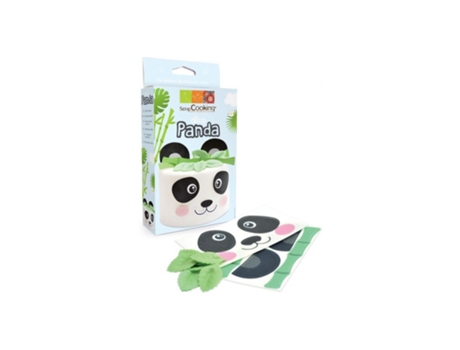 Decoraciones de oblea - Panda