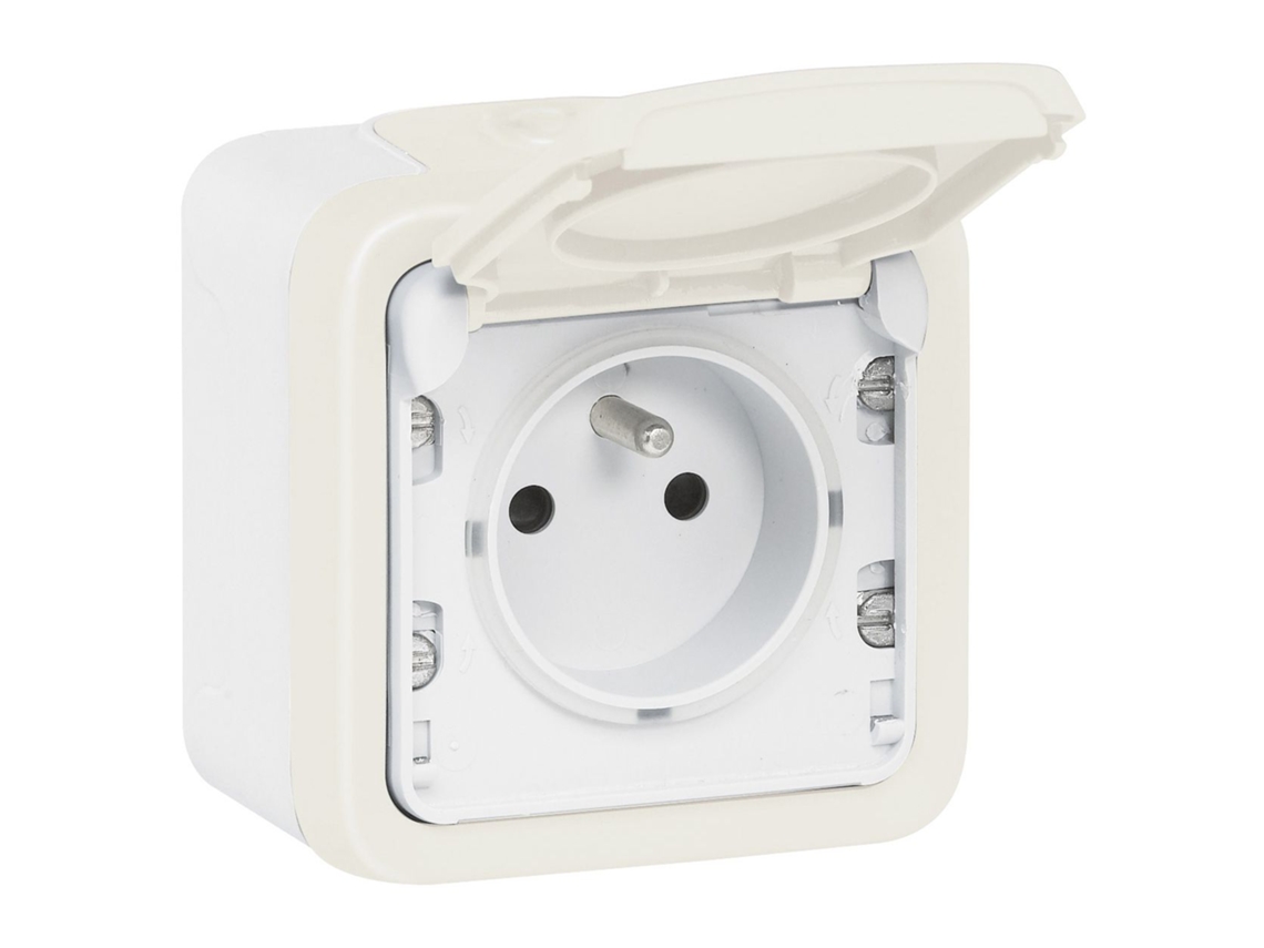 Plexo Caja Simple Blanco Ref: 069689