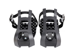 Pedales De Bicicleta Con Punteras Y Correas Compatibles Con Adaptadores Para Bicicletas Peloton, Tanto Para Uso Interior Como Exterior.