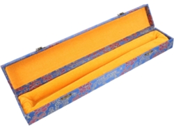 Almacenamiento Decorativa Bordada Elegante Abanico Plegable Chino Guardar Recuerdos Objetos Preciosos Caja
