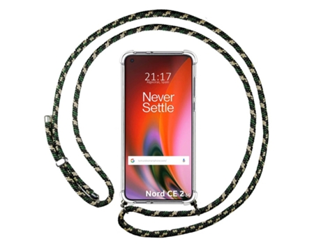 Carcasa OnePlus Nord 2 5G TUMUNDOSMARTPHONE Colgante Verde