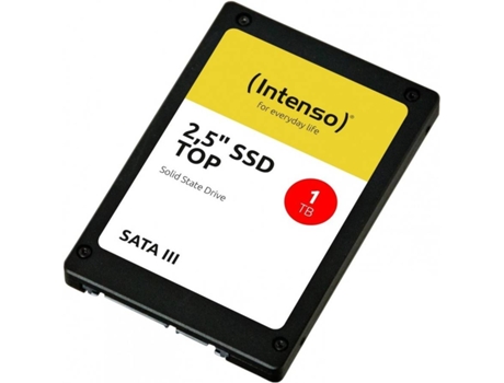 Disco SSD Interno INTENSO 3812460 (1 TB - SATA III - 520 MB/s)