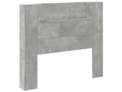 Cabecero Gris 120x16,5x103,5 cm Madera Procesada MAISON EXCLUSIVE