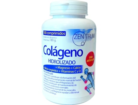 Suplemento Alimentar YNSADIET Zentrum Pc Colageno Hidrolizado Porcino (180 Comp)