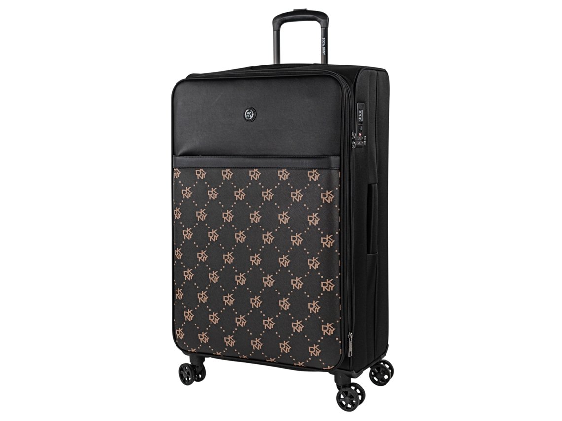 Maleta DKNY 1097 Street Cred negra grande Eva (47 x 79 x 30 cm, 95 l)